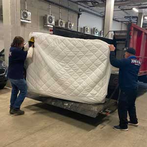 Mattress removal and recycling service Portland metro area and surrounding cities.