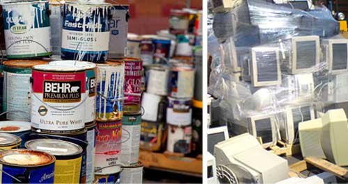 Where To Get Rid Of Hazardous Household Waste (HHW) - Recycle Paints And E-Waste